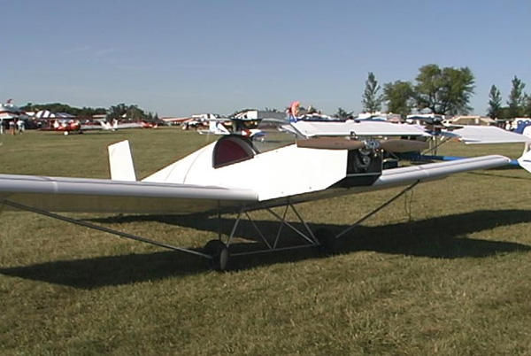 Eureka single place ultralight aircraft.