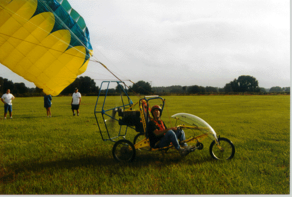 ParaCycle powered parachute.