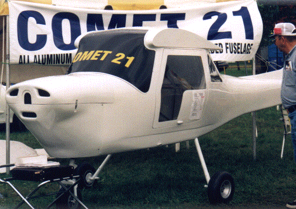 Comet 21 light sport aircraft