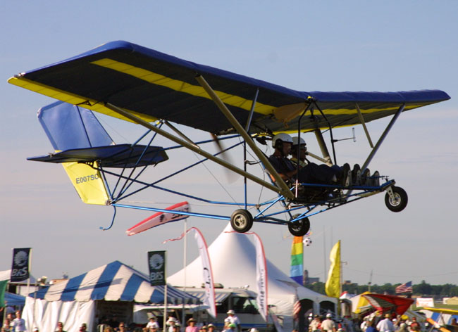 Quicksilver Sport 11 S on display at EAA's Airventure 