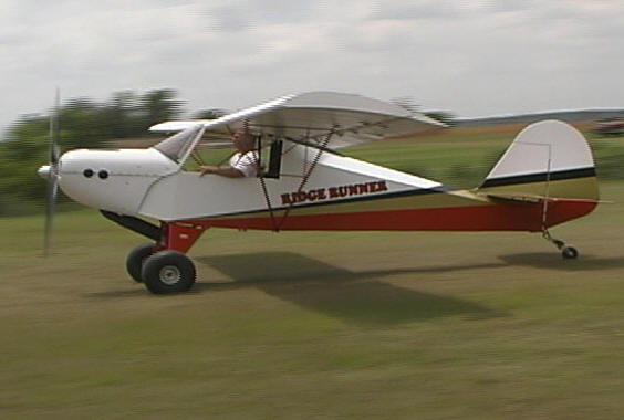 Ridge Runner single place ultralight aircraft at Airventure in Oshkosh Wisconsin.