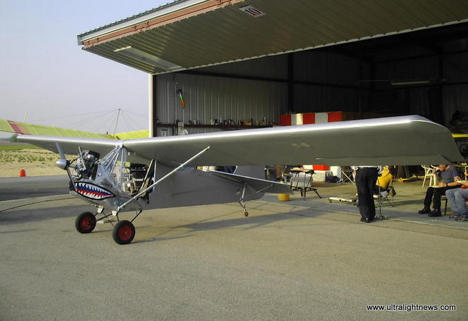 Ultravia Le pelican single place ultralight, ultra lite aircraft, amateur built, experimental, homebuilt aircraft.