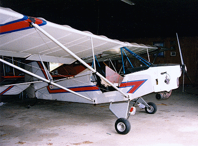 Clipper single place ultralight aircraft by Sunrise Aviation.