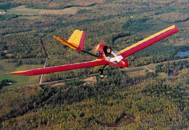 Cloud Dancer ultralight motor glider.