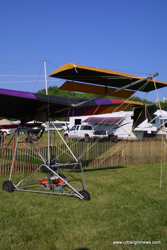 Eagle ultralight, American Aerolites Eagle Weight shift ultralight, ultralight, Ultralight News newsmagazine.