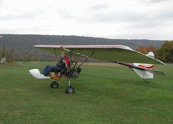 Kolb Ultrastar single place ultralight aircraft.