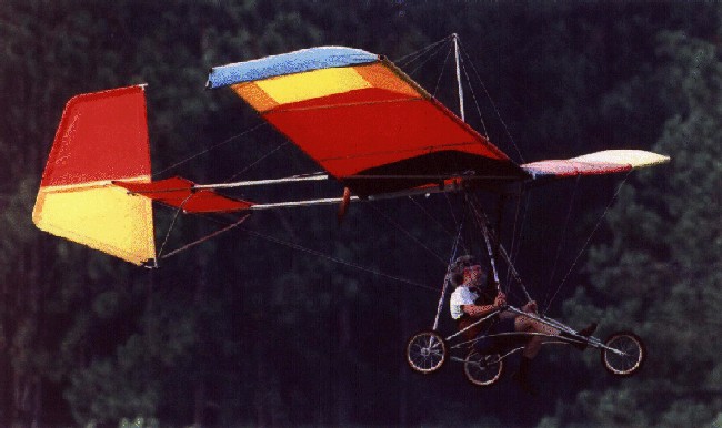 Wizard weight shift ultralight aircraft.