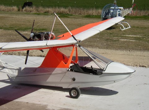 Buccaneeer XA amphibious ultralight airecraft.