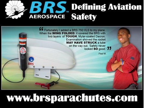 BRS Parachute Saves Ultralight Pilot