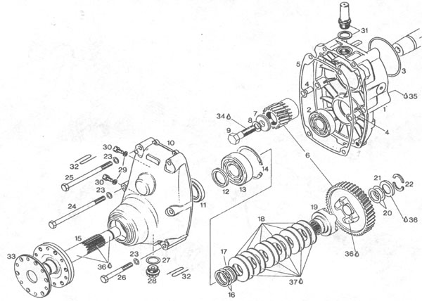 Rotax B gear box provision 8 