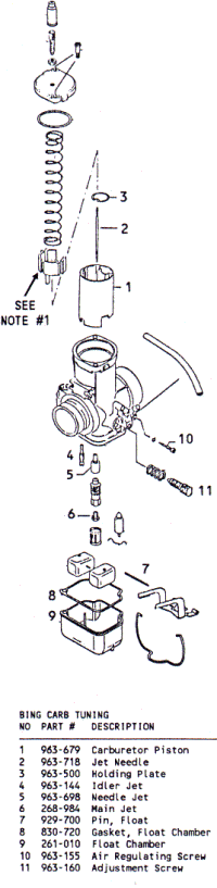 Bing 54 carb parts diagram.