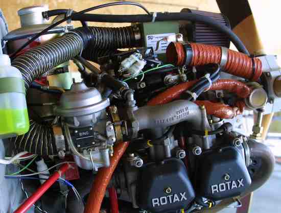 912 Rotax amateur built, experimental, and ultralight aircraft engine recommended maintenance schedule.