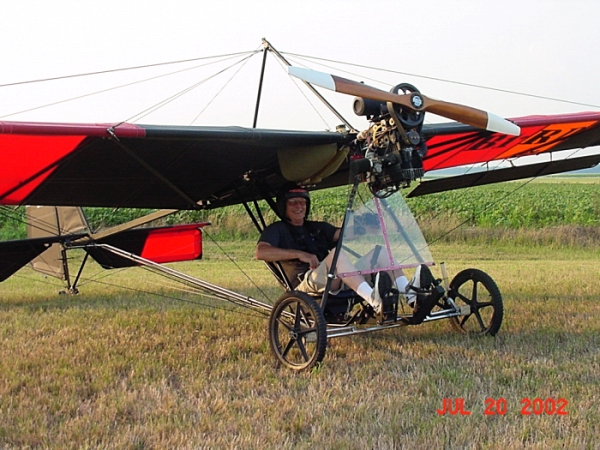 Robertson B1-RD single place ultralight aircraft.