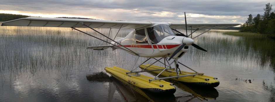 Icarus Aircraft on Full Lotus Floats