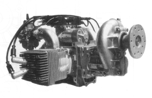 Hirth F-23 2 cycle 50hp