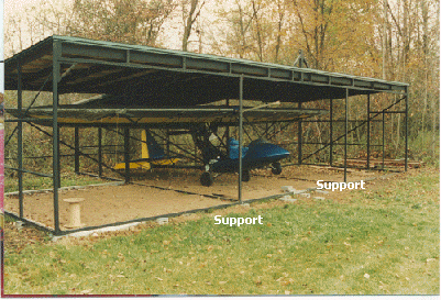 Ultralight hangar
