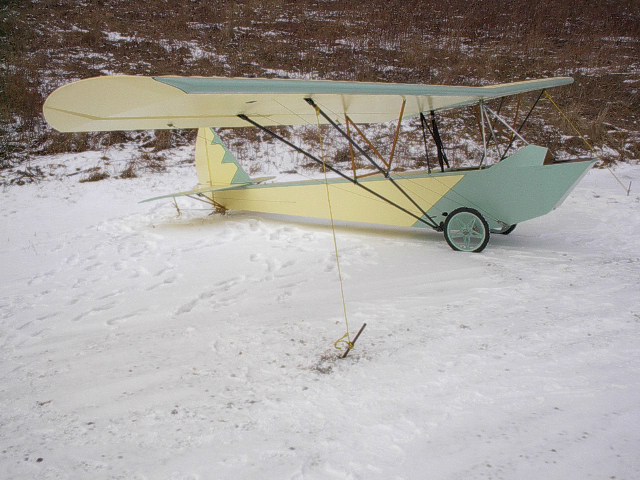 Kimbrel Banty plans built ultralight aircraft.