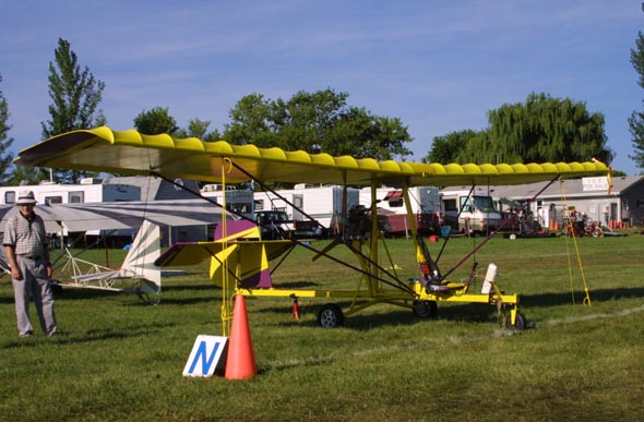 Monofly light sport aircraft plans.