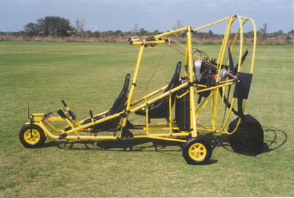 P3 Aero LLC Golden Eagle Mark IV two place powered parachute.