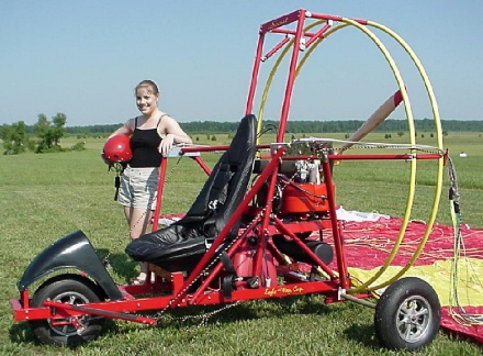 Eagle Wings Powered parachute, Eagle Wings Scout powered parachute, Eagle Wings single seat powered parachute.