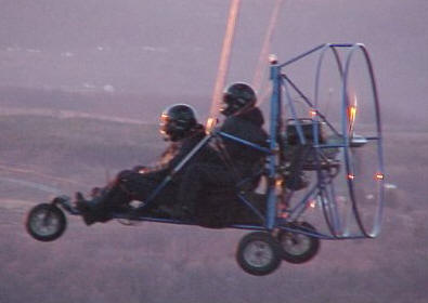 Blue Heron Express two place powered parachute