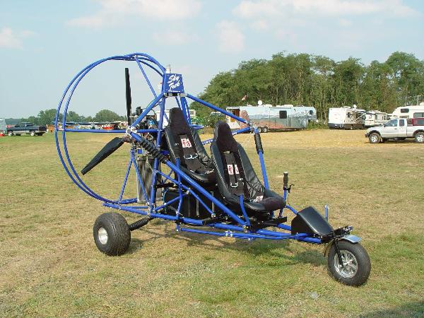 Sky Trek two place powered parachute from Soaring Concepts.