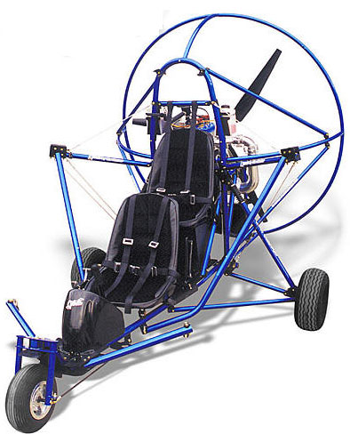 Six Chute Spirit powered parachute.