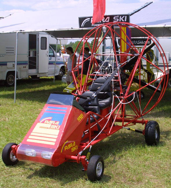 Para-Ski Top Gun F 30 powered parachute.