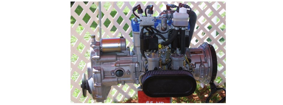 Rotax 582 ultralight aircraft engine
