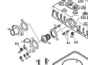 Rotax Thermostat and gasket