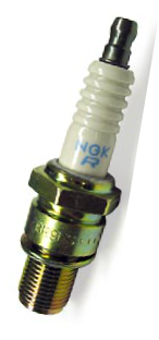 It has a solid steel cap that is part of the spark plug and cannot be removed.