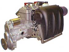 Rotax 618 aircraft engine.