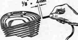 Solo Engine spark plug test.