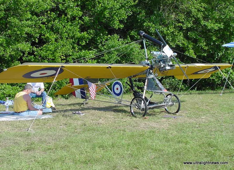 Dream Classic ultralight, Dream Classic ultralight aircraft, Dream Classic ultra light plane kit from Airdrome Aeroplanes, Ultralight News newsmagazine.