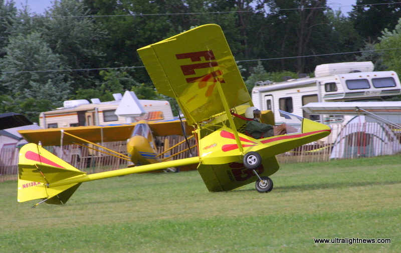 Kolb Firestar experimental aircraft pictures, Kolb Firestar amateur built aircraft images, Kolb Firestar homebuilt aircraft photographs, Ultralight News newsmagazine.