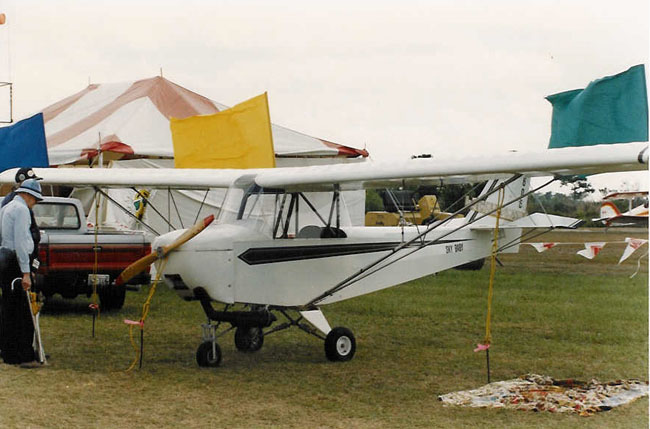 Fisher FP 606 ultralight aircraft.