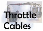 Throttle cables for Rotax, Hirth, Kawasaki engines used on ultralight and light sport aircraft.