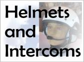 Helmets, Comtronics ultralight aircraft helmets, Comtronics ultralight aircraft intercoms, ultralight aircraft headsets.