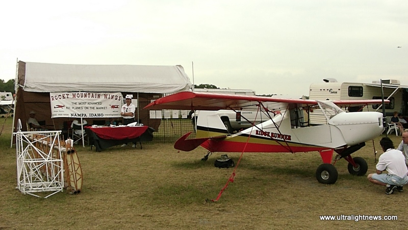 Ridge Runner ultralight, Ridge Runner ultralight aircraft, 
