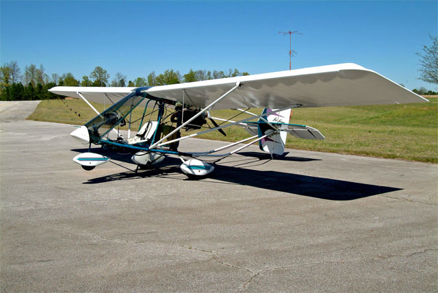 Scepter single seat ultralight, Scepter ultralight aircraft from Slipstream Industries.