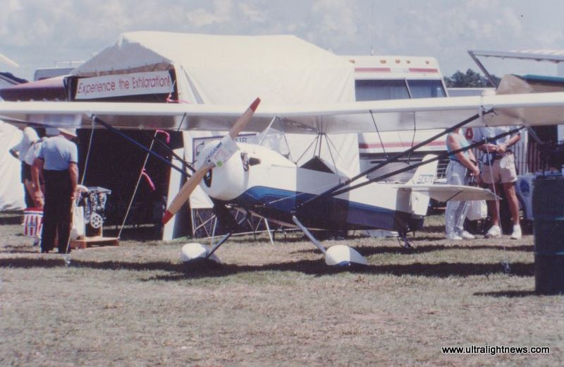 Raceair Designs Skylite experimental aircraft pictures, Raceair Designs Skylite amateur built aircraft specifications, Raceair Designs Skylite homebuilt aircraft specifications and photographs, Ultralight News newsmagazine.