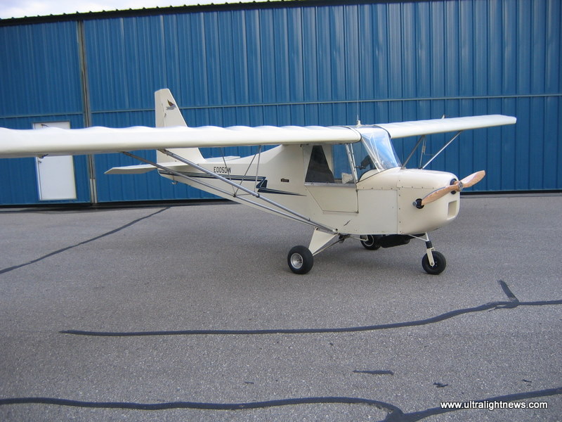 Carlson Sparrow ultralight, Carlson Sparrow ultralight aircraft,