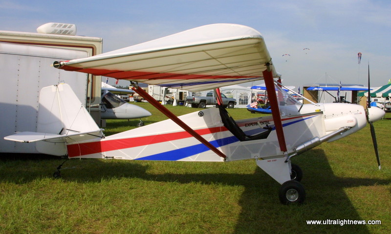 Aerolites Sport Bearcat, Aerolites Bearcat, Aerolights Sport Bearcat light sport aircraft kit, Sport Bearcat ultra lite plane, Ultralight News newsmagazine.