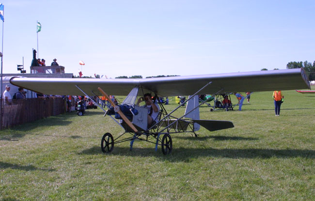 Legal Eagle single place ultralight aircraft at Sun N Fun Lakeland Florida.