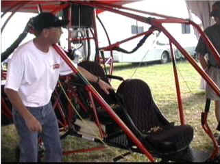 Ultralight aircraft with hand controls allows the physically disabled to fly.