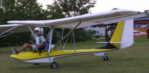 Connie amphibious ultralight, the Connie ultralight amphibian by Bob Bailey.