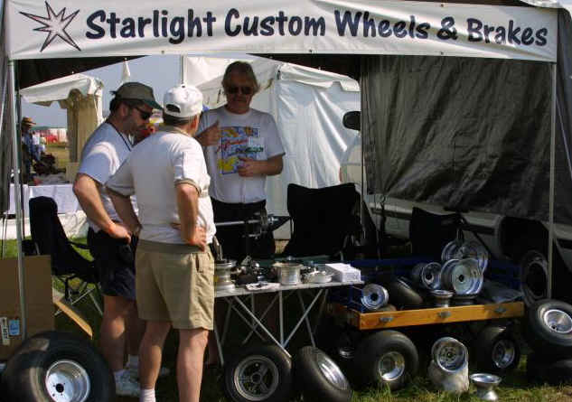 Ultralight wheels, ultralight brakes  from Starlight Wheels U.S.A.