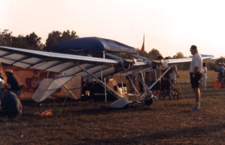 Lazair Elite single place ultralight aircraft.