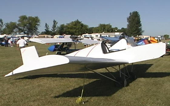 Eureka single place ultralight aircraft.