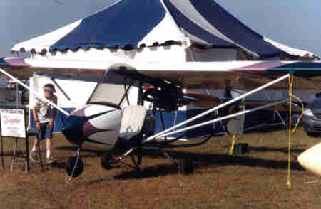 Sceptre single place ultralight aircraft.